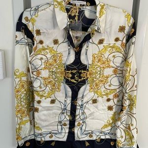 Blouse Versace inspired